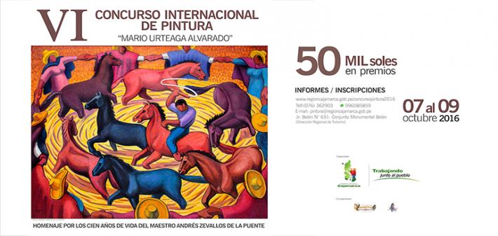 VI Concurso Internacional de Pintura “Mario Urteaga Alvarado” - 2016