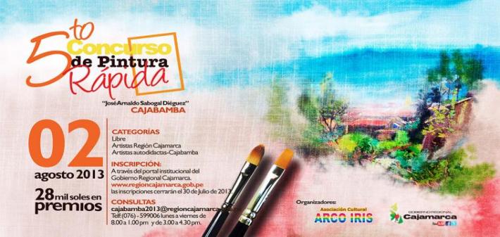 Quinto Concurso Nacional de Pintura Rápida 2013 - CAJABAMBA